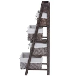 Étagère Goiana Style Shabby 4 Paniers -VIDAXL || BeCo || Emma Soldes 6dfe9782ba204105ba28133b00d5d4f2