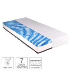Matelas En Mousse Gel Confort 7 Zones -VIDAXL || BeCo || Emma Soldes 7 zonen gel komfortschaummatratze nova dream sleepline i 4590536