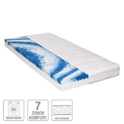 Matelas En Mousse Gel Confort 10 Matelas En Mousse Gel Confort -VIDAXL || BeCo || Emma Soldes 7 zonen gel komfortschaummatratze nova dream sleepline ii 4590560