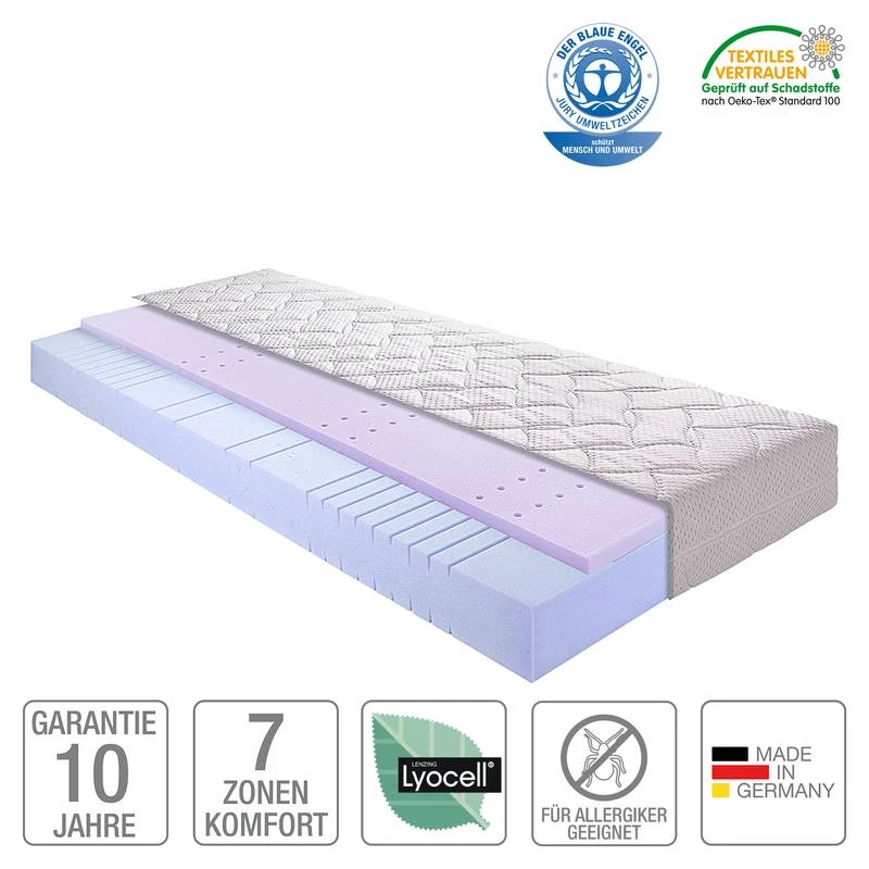 Matelas De Mousse Froide/gel Sleep Gel 2 4 Matelas De Mousse Froide/gel Sleep Gel 2 – Image 2