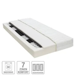 Matelas à Ressorts 14 Matelas à Ressorts -VIDAXL || BeCo || Emma Soldes 7 zonen tonnentaschenfederkernmatratze nova dream sleepline 4590620