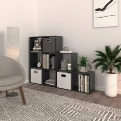 Étagère Escalier Béton 9 Compartiments -VIDAXL || BeCo || Emma Soldes 70377f69882d46708b52592bdc3c4570