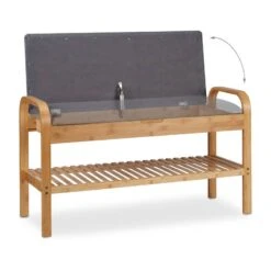 Banquette à Chaussures En Bambou -VIDAXL || BeCo || Emma Soldes 7088f088224244e39a573b79ba1fe02e