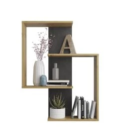 Etagère Murale 4 Tablettes Kreta -VIDAXL || BeCo || Emma Soldes 70c440e50a0d4e47843dbe73b15dbd84