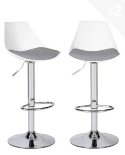 KAYELLES Tabouret De Bar SONO (Lot De 2) -VIDAXL || BeCo || Emma Soldes 72368458dd694227a5c503d31f40da02