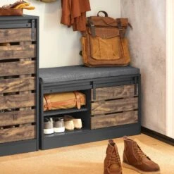 Banc à Chaussures FSR120-HG -VIDAXL || BeCo || Emma Soldes 76beea1cdf0245c0ac7f8005c680a0a3