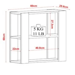 Étagère Murale Rakkestad à 2 Niveaux -VIDAXL || BeCo || Emma Soldes 76e91aa0934c483d981add16e86c8b9c