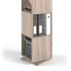 Étagère Tournante Sonoma -VIDAXL || BeCo || Emma Soldes 7932eb1b09d64656a10a5bc103911693