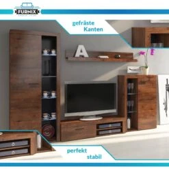 FURNIX Ensemble Meubles Rivay Avec LED -VIDAXL || BeCo || Emma Soldes 7bb9162cea4448aaa0fea75214073a5c