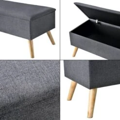 Banc De Rangement Salford -VIDAXL || BeCo || Emma Soldes 7bcfb24f5a844647993d81ad4b95b3b4