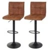 Tabouret De Bar HWC-B13 (lot De 2) -VIDAXL || BeCo || Emma Soldes 7d7a1b3841c0468288c324dd039c2c48