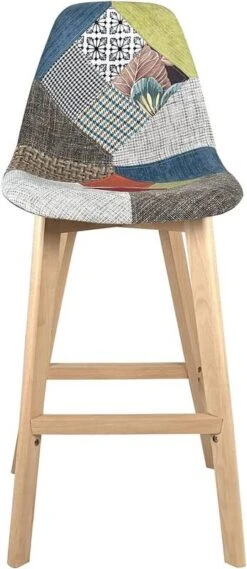 Chaise De Bar Patchwork SLICK (lot De 2) -VIDAXL || BeCo || Emma Soldes 7d839d23ba714f7bbf3261a8dfe77add