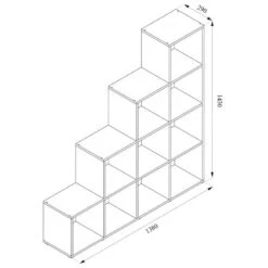Étagère Old Style 10 Compartiments 15 Étagère Old Style 10 Compartiments -VIDAXL || BeCo || Emma Soldes 7dbfcde0190f473eafdd9eab2c45854f