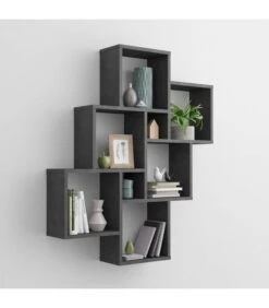 Étagère Murale 8 Compartiments - Laurio -VIDAXL || BeCo || Emma Soldes 7e66a49558e04f699e8a2455927026d2