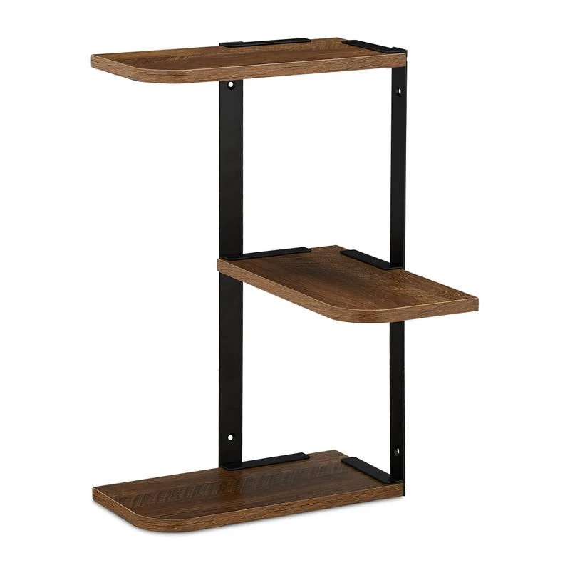 Étagère D’angle Murale 3 Étagère D’angle Murale