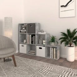 Étagère Escalier Béton 9 Compartiments -VIDAXL || BeCo || Emma Soldes 7f53078f15d84f1791dd8d8a5455e4ec