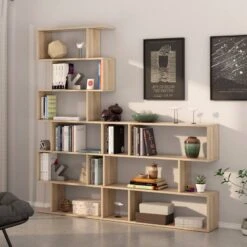 Étagère Bolonia 6 étagères -VIDAXL || BeCo || Emma Soldes 7f9b5dc52bbc46ce94f5278b42807c9f 1