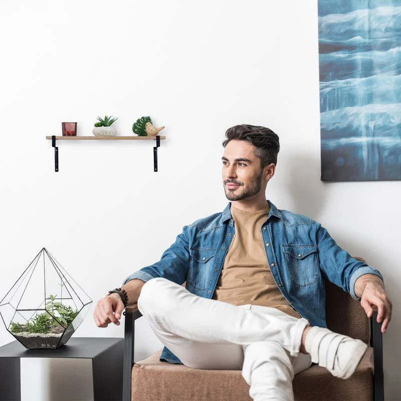 Étagère Murale Style Industriel 5 Étagère Murale Style Industriel – Image 3