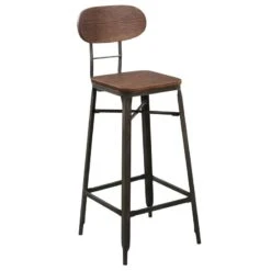 Tabouret De Bar Woody 76cm (Lot De 2) -VIDAXL || BeCo || Emma Soldes 81fd10e8f21340f9909c6bdc87ea5c6c