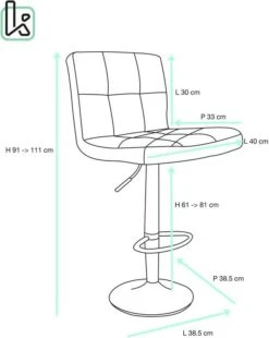 KAYELLES Chaise De Bar SIVAN (Lot De 2) -VIDAXL || BeCo || Emma Soldes 81fe9d17d7f64371bd9787e14bfddf82