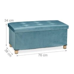 Banquette De Rangement En Velours 26 Banquette De Rangement En Velours -VIDAXL || BeCo || Emma Soldes 880810845ecf40aab2e4959238ccda3c