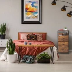 Commode Style Industriel 3 Tiroirs -VIDAXL || BeCo || Emma Soldes 88639f4b932d4f0f9395b1fc271ce26d