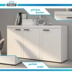 FURNIX Enfilade RIVAY 3F -VIDAXL || BeCo || Emma Soldes 8c8c7fbe432a4404bdc10f90d7f13009