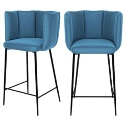 Tabouret De Bar Rosy 67cm (Lot De 2) -VIDAXL || BeCo || Emma Soldes 8fa74ea2cefd4cffa69486f233c6aa06