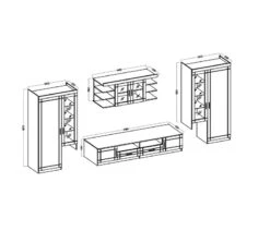 FURNIX Meuble Mural PALLOMA -VIDAXL || BeCo || Emma Soldes 921fdd655f514817ae63c81786679f95