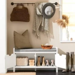 Banc De Rangement à Chaussures FSR63-SCH -VIDAXL || BeCo || Emma Soldes 928d1b547d7947289df0472e41b4f4a7