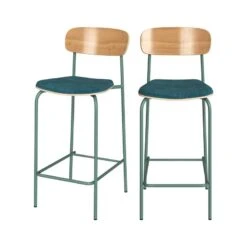 Tabouret De Bar Louna 66cm (Lot De 2) -VIDAXL || BeCo || Emma Soldes 98ffc07e227b4cfd9245152228edac1a