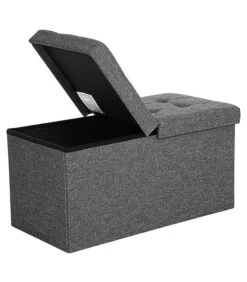 Coffre De Rangement Avec Couvercle L76cm