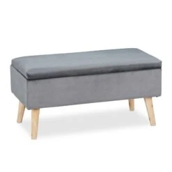 Banc En Velours Avec Espace De Rangement -VIDAXL || BeCo || Emma Soldes 9e7ca940c1844225911b8a1a545d7ccf