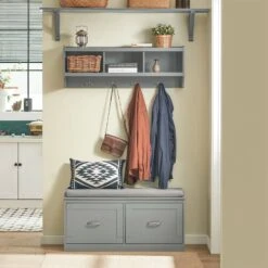 Meuble Bas Entrée FSR131-HG -VIDAXL || BeCo || Emma Soldes a0565eca9ee943ad8381b99a522ead21