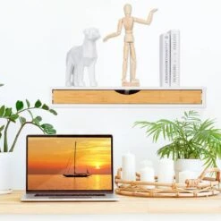 Étagère Murale Avec Tiroir -VIDAXL || BeCo || Emma Soldes a2b011b859c14f649d4a983c255db85f