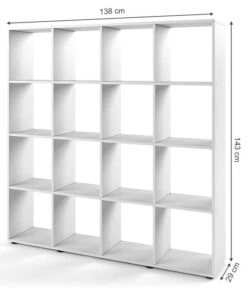 Etagère Karree Blanc 16 Compartiments 10 Etagère Karree Blanc 16 Compartiments -VIDAXL || BeCo || Emma Soldes a420065cb39e4019814a41db20d8d7be.cropped 128 59 766 898.processed