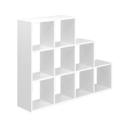 Étagère Escalier Béton 9 Compartiments -VIDAXL || BeCo || Emma Soldes a474f8cfeeab45978cd7ebe9aa2db87e