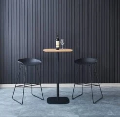 Lot De 4 Tabourets De Bar OSLO -VIDAXL || BeCo || Emma Soldes a67fd21b126b4080b875724fbc1abc00