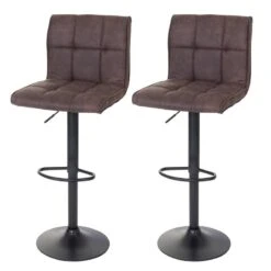 Tabouret De Bar HWC-B13 (lot De 2) -VIDAXL || BeCo || Emma Soldes a90acba265a941dd8b3d90c04d4fe6fa
