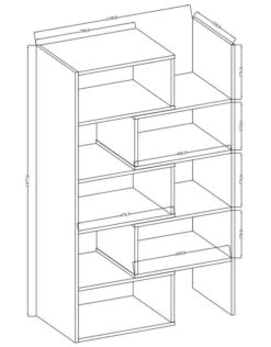 FURNIX Étagères CHARLES 2 -VIDAXL || BeCo || Emma Soldes a9a723569e90444e978ebe54b2886847