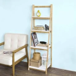 Bibliothèque Étagère échelle FRG162-N -VIDAXL || BeCo || Emma Soldes abb2a228efe6466f87d595df72627e05