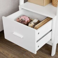 Bibliothèque Étagère Échelle FRG116-K-W -VIDAXL || BeCo || Emma Soldes aebba2642476419084a3c84931eca3fa