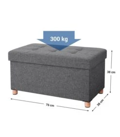 Banc De Rangement Pliable Avec Couvercle 13 Banc De Rangement Pliable Avec Couvercle -VIDAXL || BeCo || Emma Soldes af8f4b2be87643cd9d325a49529ca8b5