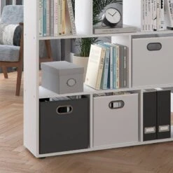 Etagère Pilar 132x143cm Blanc -VIDAXL || BeCo || Emma Soldes afe0ce9d6ee7476e93ce5a5ac1374e70
