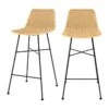Tabouret De Bar Mara 66cm (Lot De 2) -VIDAXL || BeCo || Emma Soldes b12773a4c71643cba24ba39224fe0a58