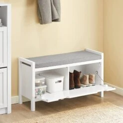 Banc De Rangement FSR97-W -VIDAXL || BeCo || Emma Soldes b15fac25553842b0b2072a207daabc30