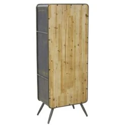 Meuble Bar En Bois Et Métal -VIDAXL || BeCo || Emma Soldes b1a2e7733f124b58a87aa44b8fbed16d
