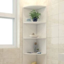 Étagère D’angle Ecki Blanc -VIDAXL || BeCo || Emma Soldes b3f778d8d49e4bf597cb7cca34391779