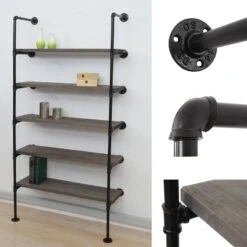 Étagère De Rangement HWC-C45 -VIDAXL || BeCo || Emma Soldes b4797b88d0f74151aabac6943d57f677