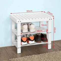 Banc Étagère à Chaussures FSR02-K-N 21 Banc Étagère à Chaussures FSR02-K-N -VIDAXL || BeCo || Emma Soldes b582bc654d9346f2bde0a9cc4649bf72